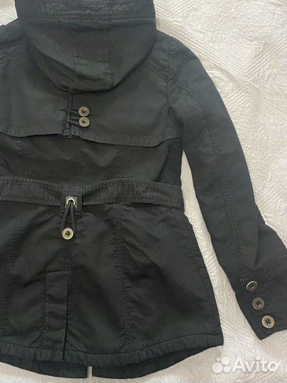 Парка женская черная,размер 44