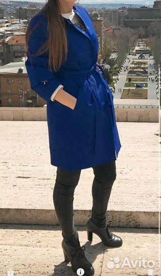 Плащ женский, тренч женский 42