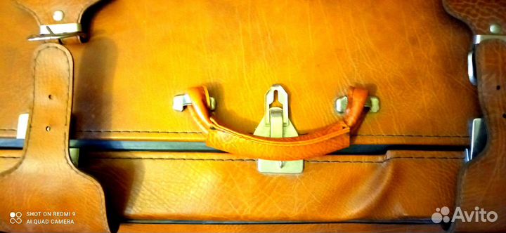 Кожаный чемодан СССР