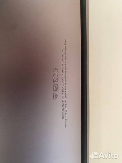 MacBook Pro 16 2019 A2141
