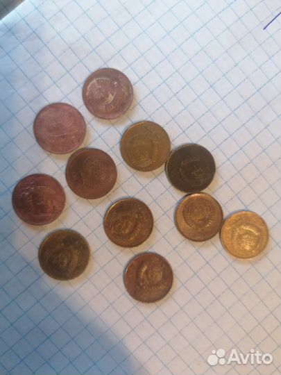 Продам монеты СССР 1 копейка