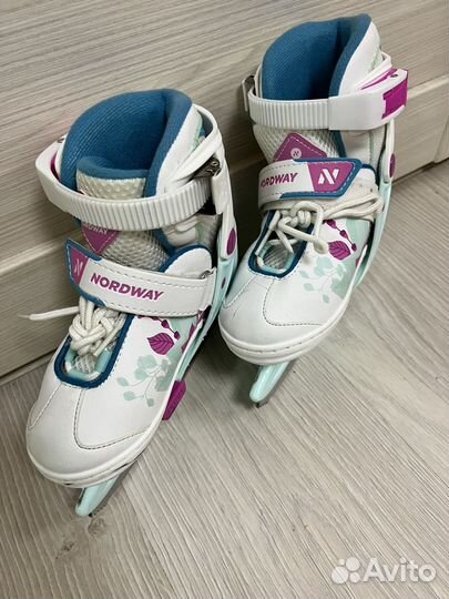 Коньки детские Nordway раздвижные 26-31