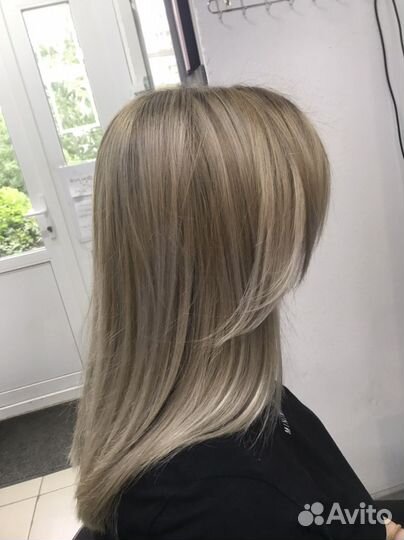 Сложное окрашивание волос air тач колорист