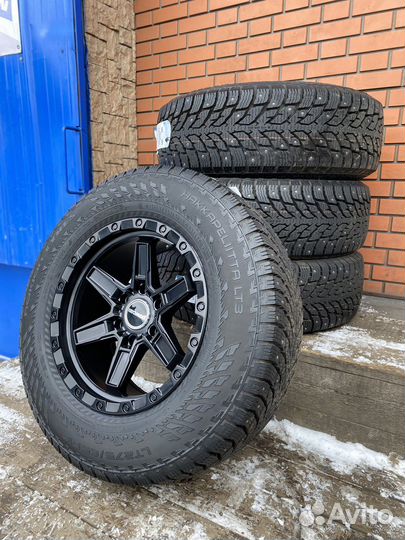 Новые колеса R18 OFF-Road 6/139.7 Nokian LT3