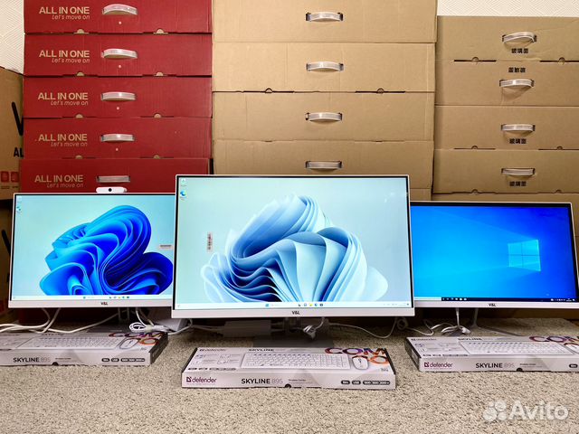 Новые Моноблоки 22" 24" 27" i7 i5 win 11pro 50 шт купить в Москве с ...