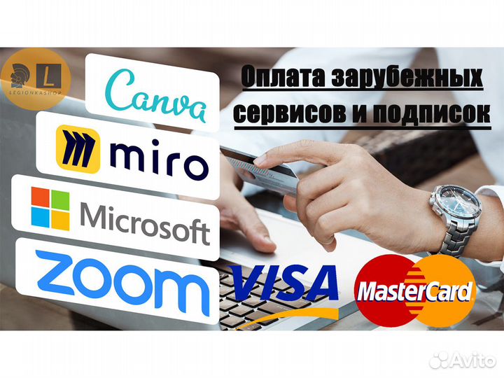 Оплата зарубежных сервисов и покупок товаров