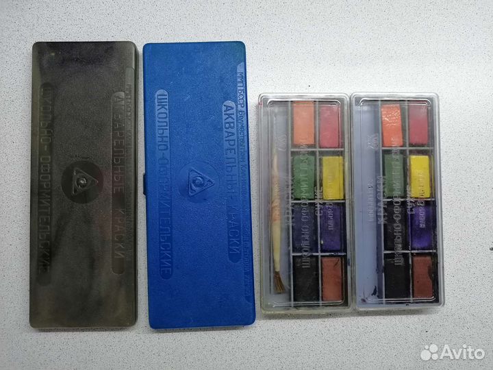 Канцтовары, счётный материал, домино СССР