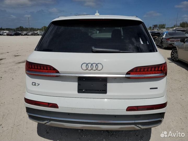 Audi Q7 Premium 3.0L 2020 белая в разборе