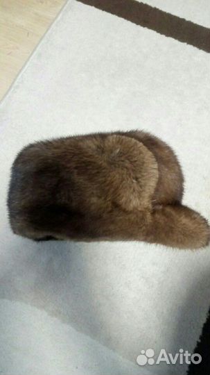 Норковая шапка мужская