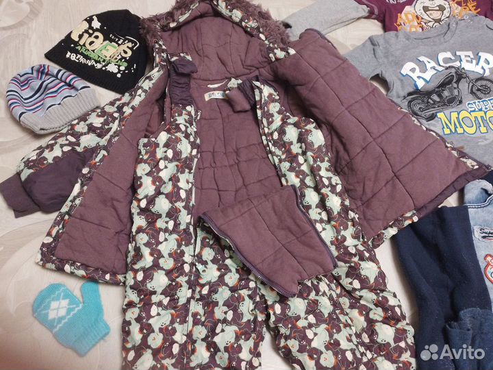 Пакет вещей на мальчика р 86-92
