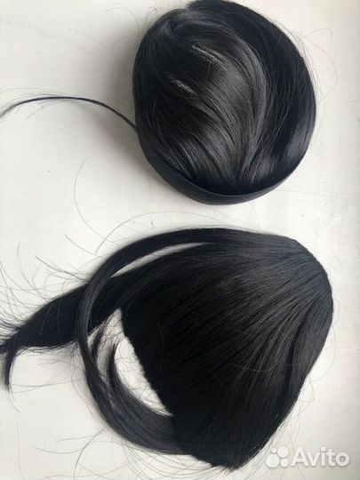 Накладка челка из искусственных волос