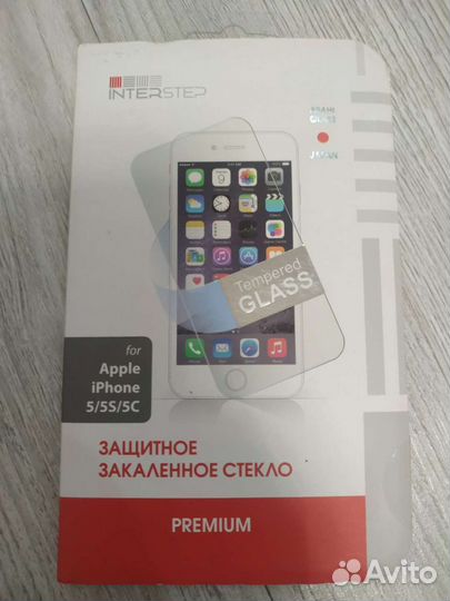 Защитное стекло iPhone 5