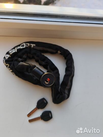 Цепь противоугонная для велосипеда