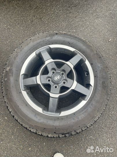 Диски литые r18 hyundai оригинал 4шт