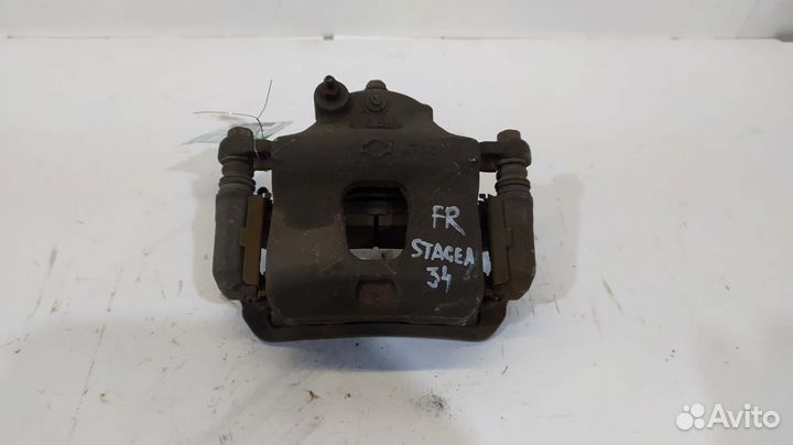 Суппорт тормозной nissan Laurel GC35 RB25DE передн