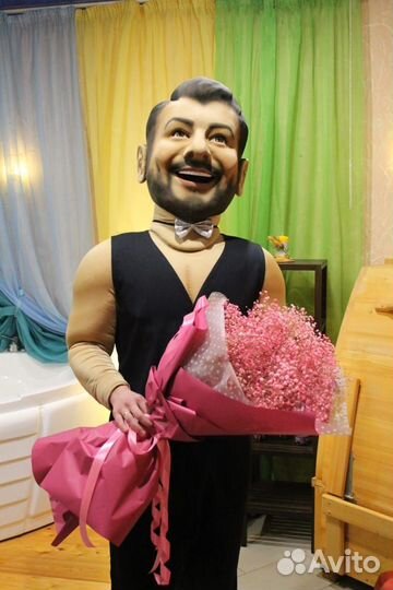 Ростовые куклы Шуточный стриптиз Супер Жорик