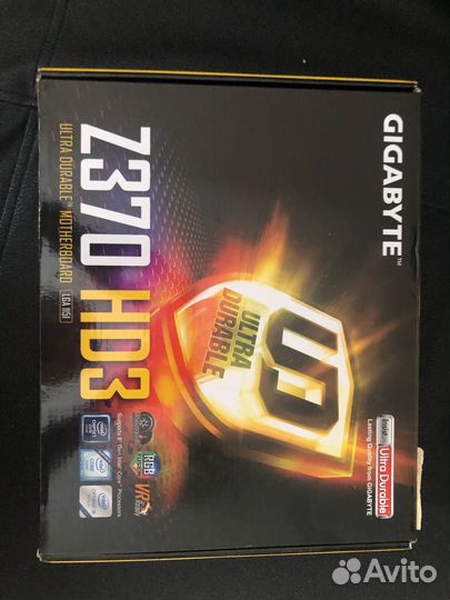 Материнская плата Z370 HD3 gigabyte LGA 1151