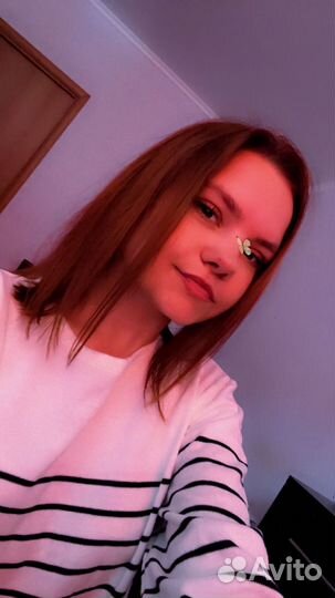 Джемпер в полоску женский