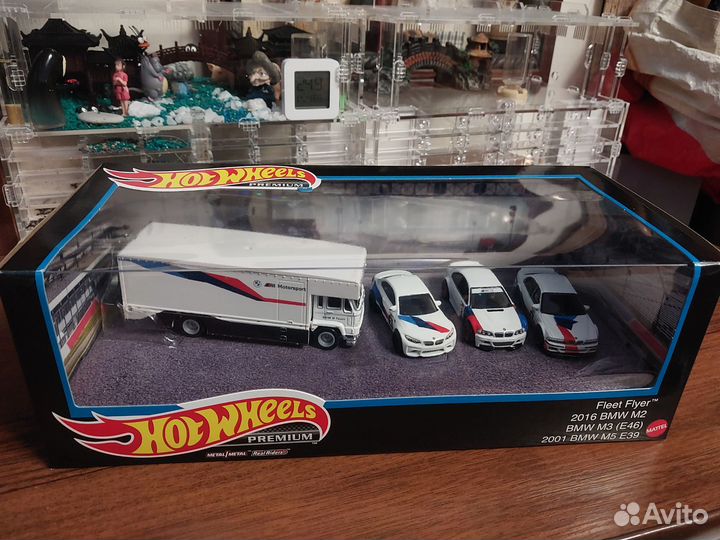 Hot Wheels BMW диорама