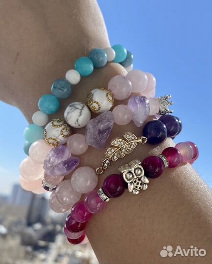 Браслеты из натуральных камней