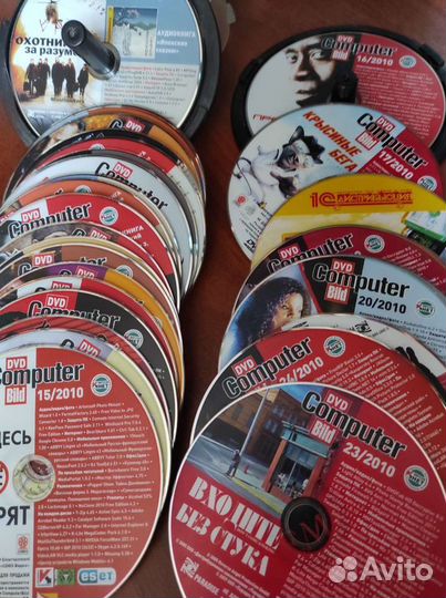 DVD диски от журнала Computer Bild