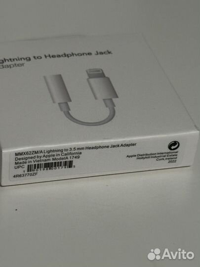 Переходник с lighting на AUX