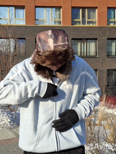 Серая зипка Rick Owens/Balenciaga type y2k