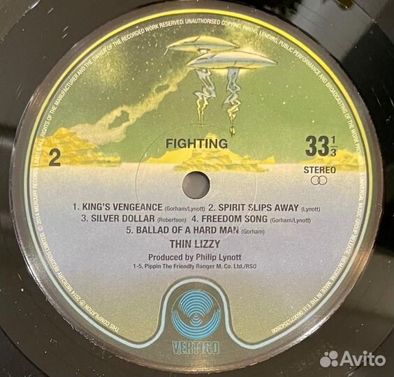 Thin Lizzy – Fighting (Европа 2014г.)