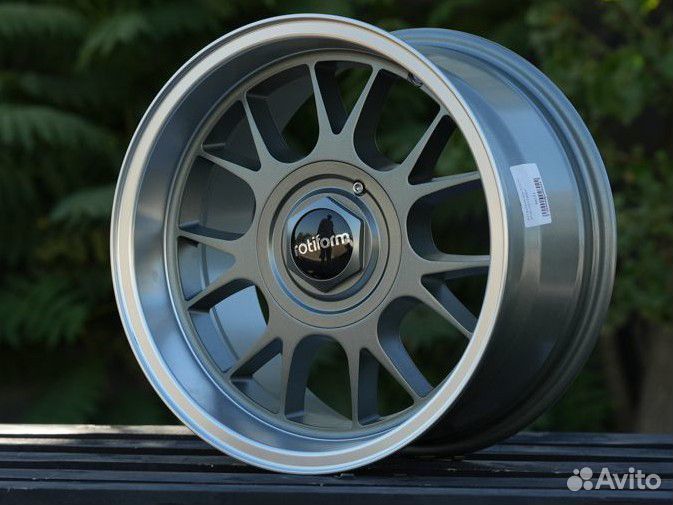 R15 Rotiform style 8J ET10 4*100/114.3 Графит(RG31