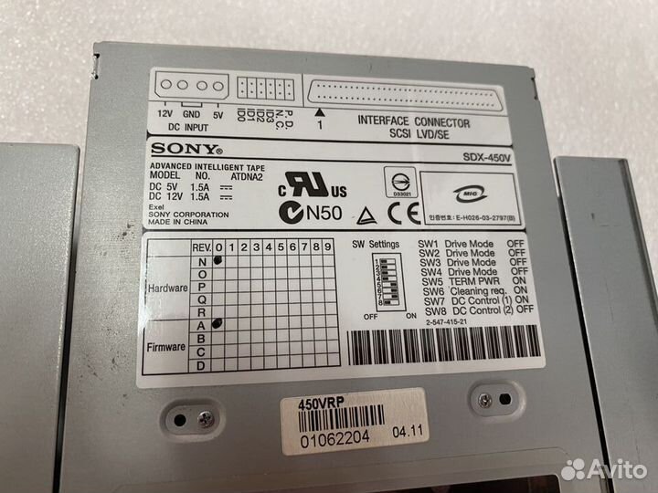 Sony AITi 100 atdna 2A внутренний накопитель