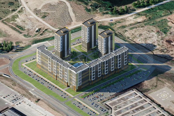 2-к. квартира, 51,6 м², 14/19 эт.