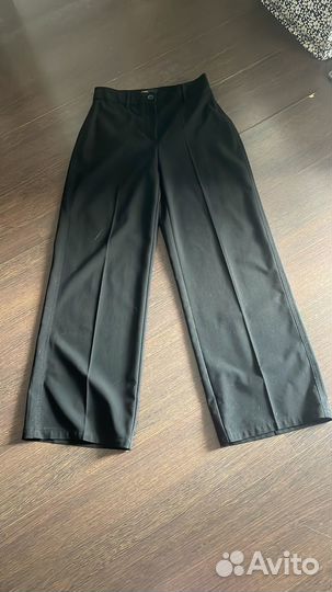 Брюки паллацо 164 для девочки ecru