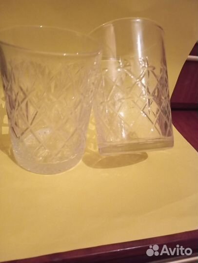 Хрустальные стаканы СССР