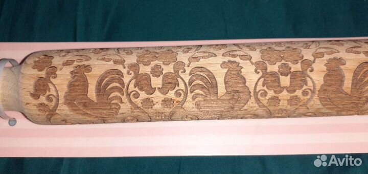 Скалка фигурная новая,для печенья,Россия