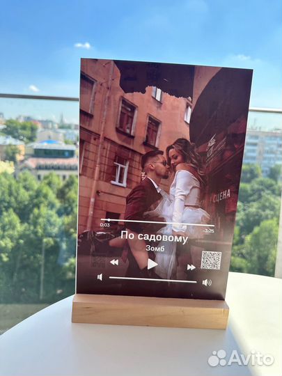 Фоторамка с песней / подарок