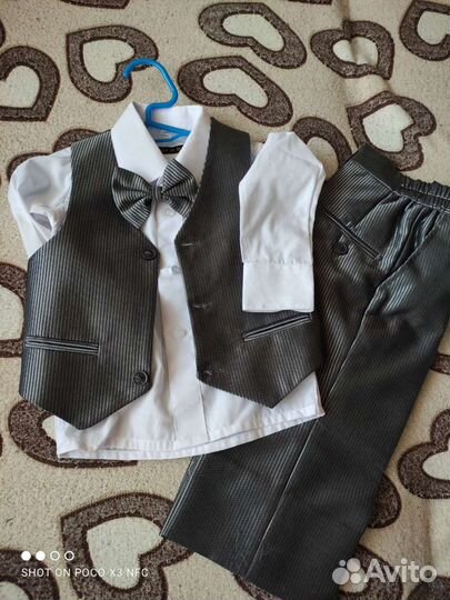 Нарядный костюм для мальчика 86 и 92
