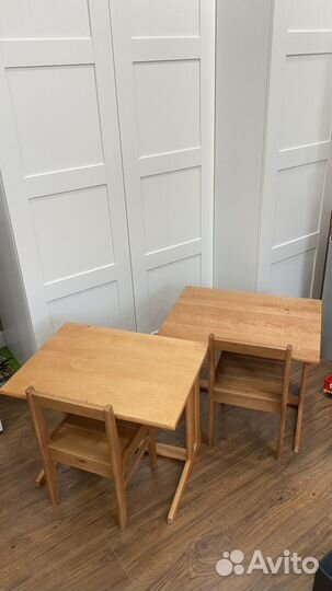 Детский стол и стул