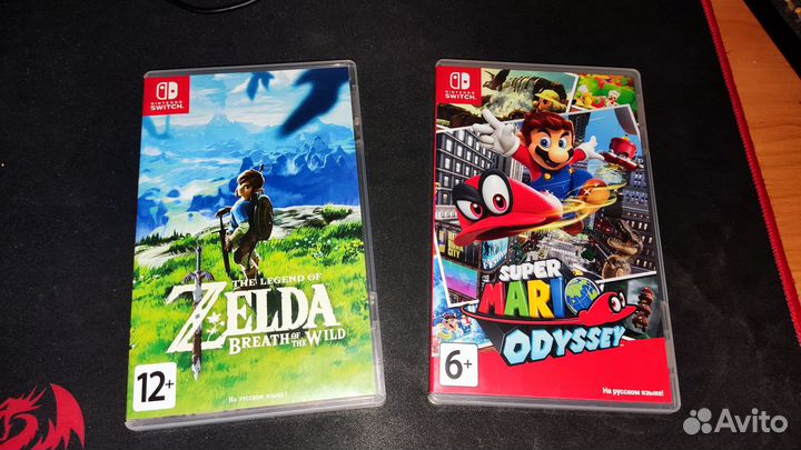 Игры для Nintendo Switch (картриджи)