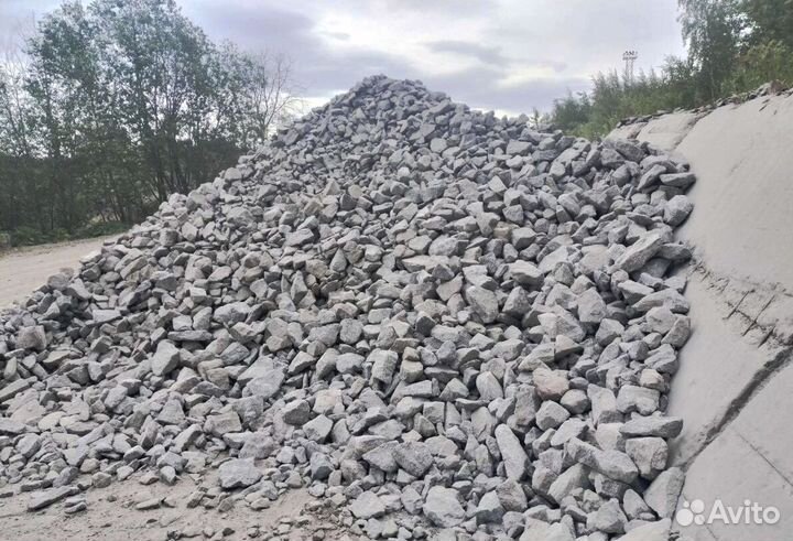 Щебень гранитный доставка