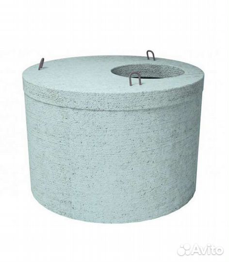 Жби кольцо с крышкой и люком 1,5 м