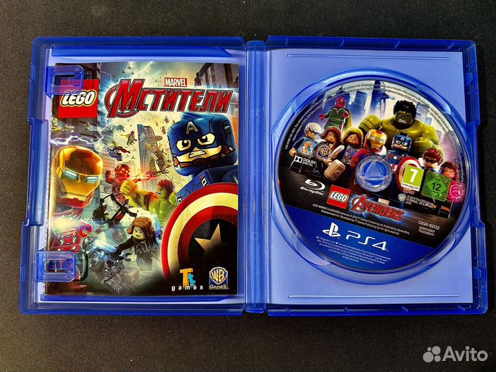 Lego Marvel Мстители ps4