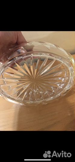 Конфетница Echt Bleikristall Германия