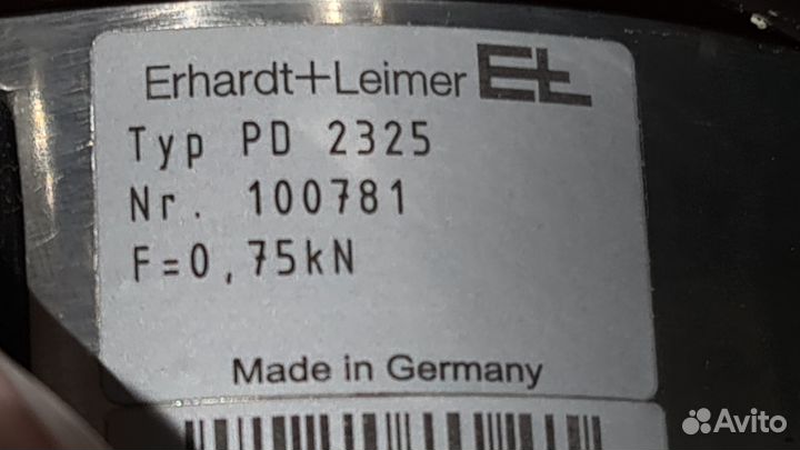 Датчики полотна, Преобразователи erhardt+leimer