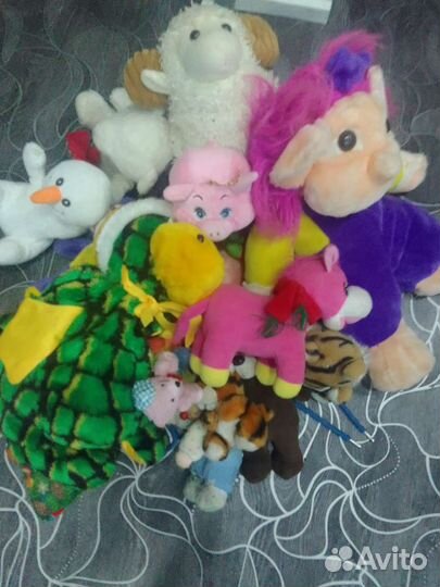 Мягкие игрушки пакетом