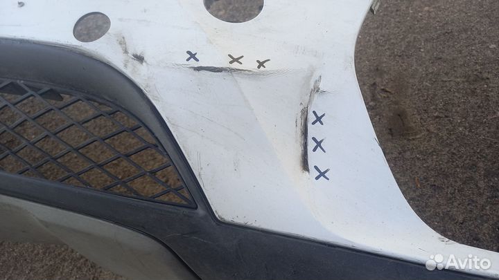 Bmw x6 бампер передний е71