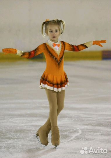 Платье для вытуплений для фигурного катания