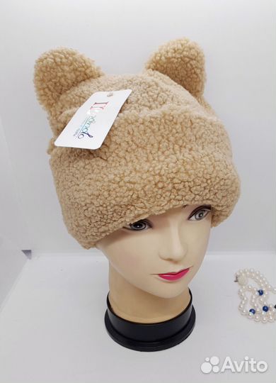 Шапка с ушками