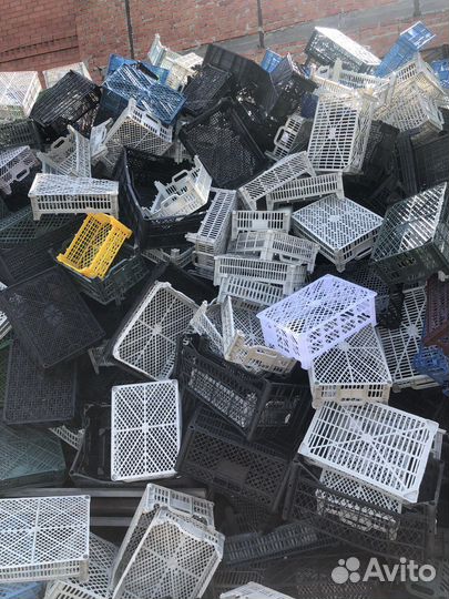 Пластиковые ящики бу