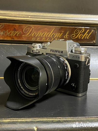 Фотоаппарат fujifilm XT3+объектив+вспышка