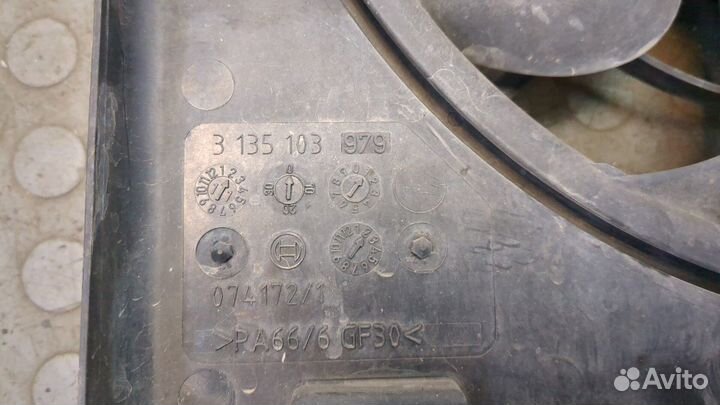 Вентилятор радиатора Opel Zafira B, 2011